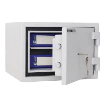 Rottner feuersicherer Dokumententresor S2 Fire Safe 30 Doppelbartschloss grau T06015